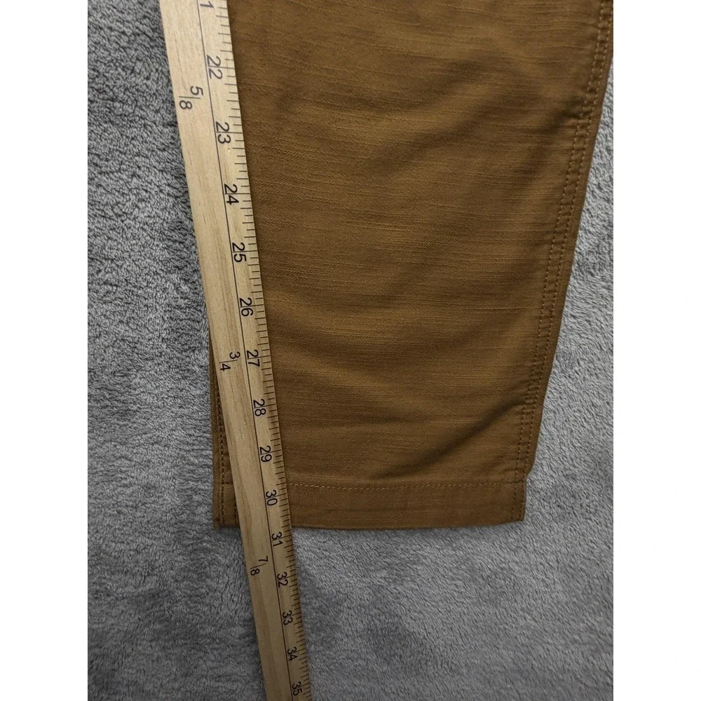 Levi's 502‎ Battalion Pants Mens Measured 33x31 Brown Chino Regular Fit Canvas